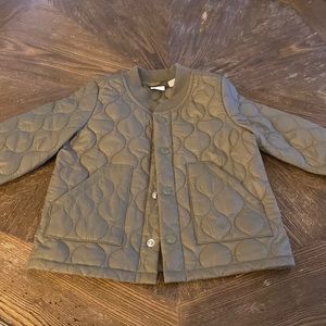 GAP - Army Green Lightweight Jacket - Size 12-18 Mo